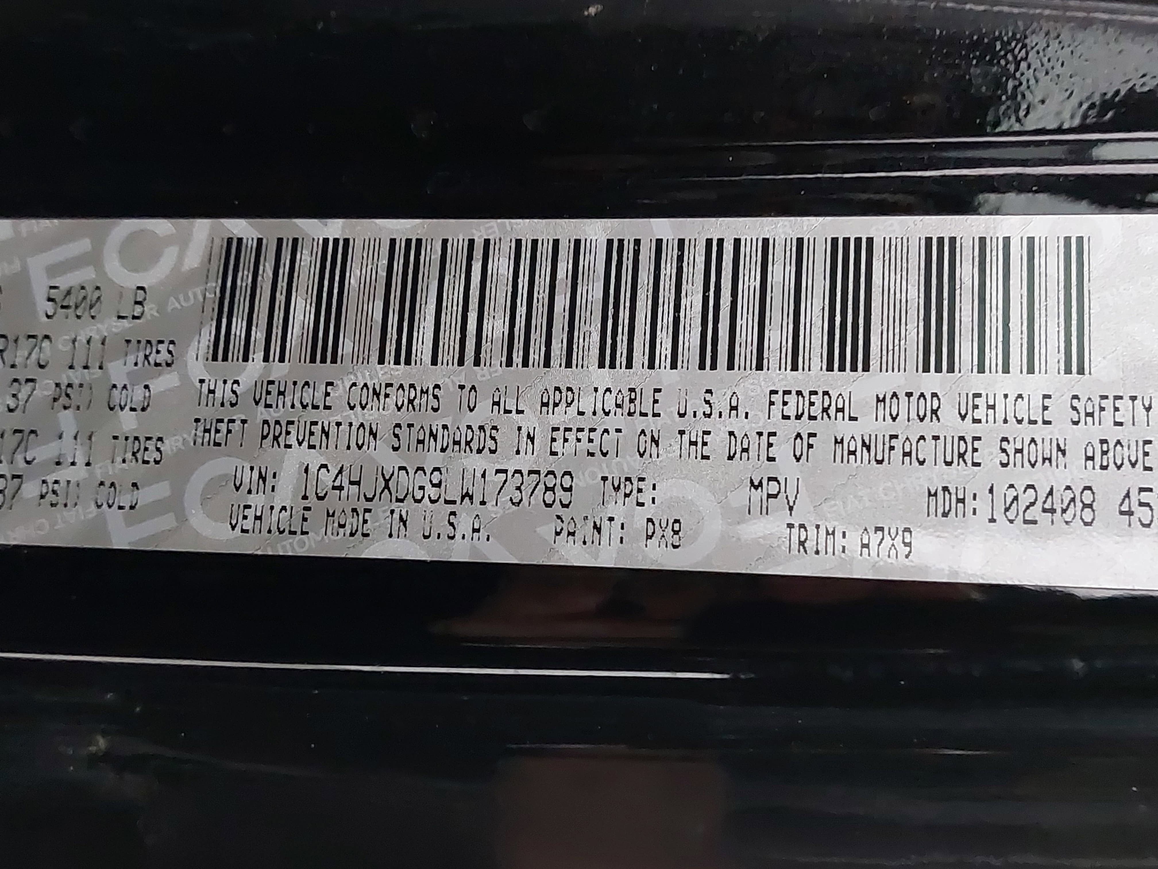 2020 Jeep Wrangler Unlimited Willys