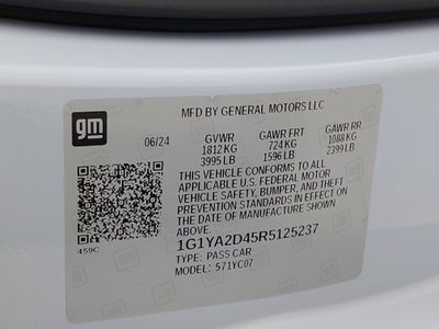 2024 Chevrolet Corvette Stingray