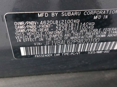 2023 Subaru WRX Limited