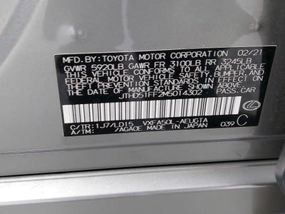 2021 Lexus LS 500 Base