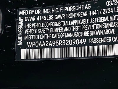 2024 Porsche 911 Carrera T