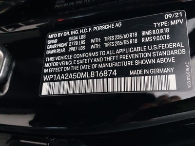 2021 Porsche Macan AWD