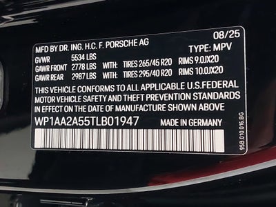 2026 Porsche Macan Base