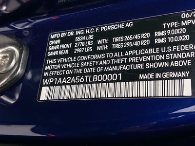 2026 Porsche Macan Base