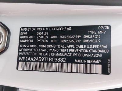 2026 Porsche Macan Base