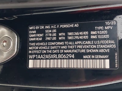 2024 Porsche Macan Base