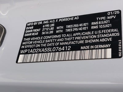 2025 Porsche Macan Electric Electric