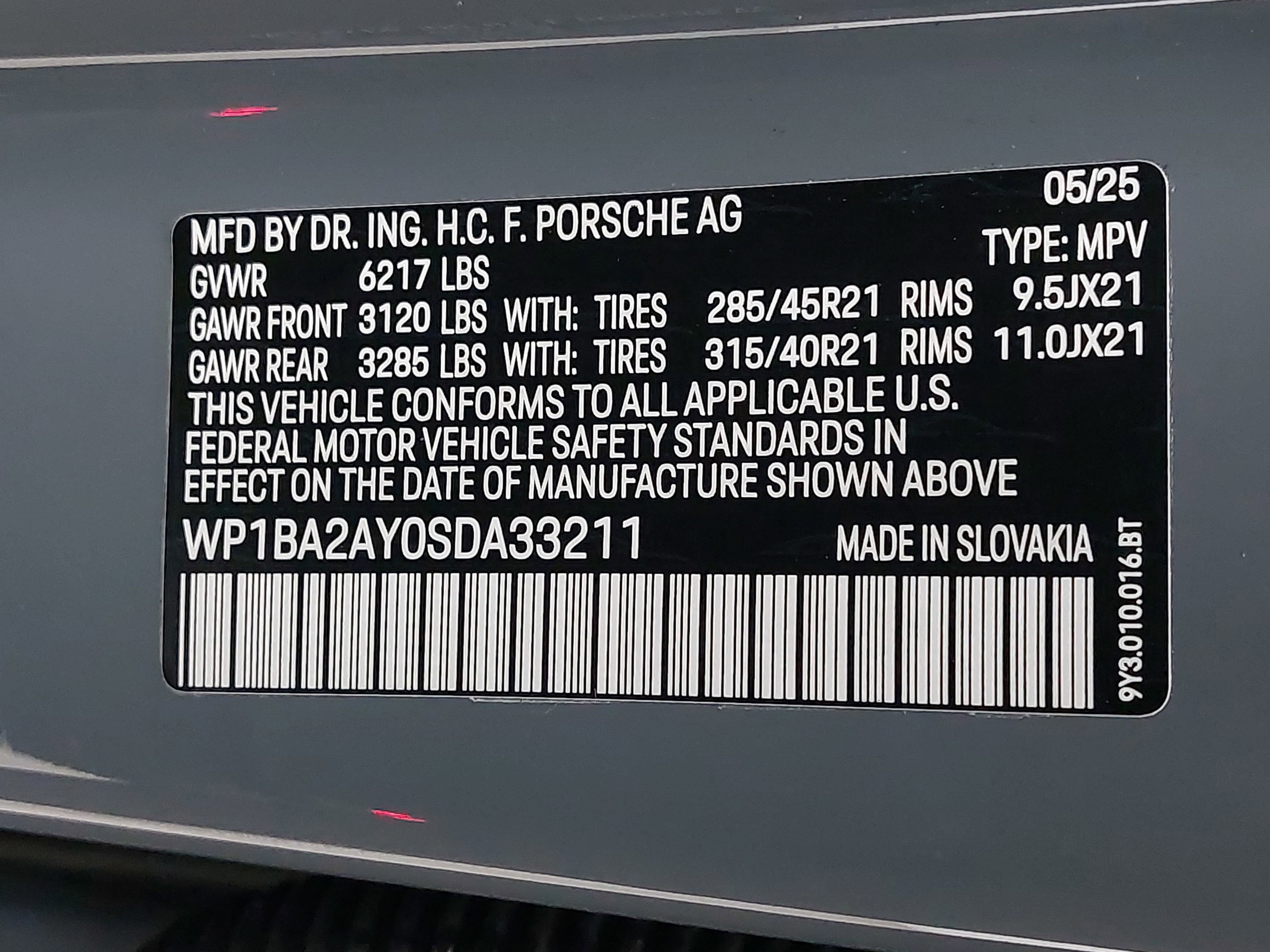 2025 Porsche Cayenne Coupe Coupe AWD