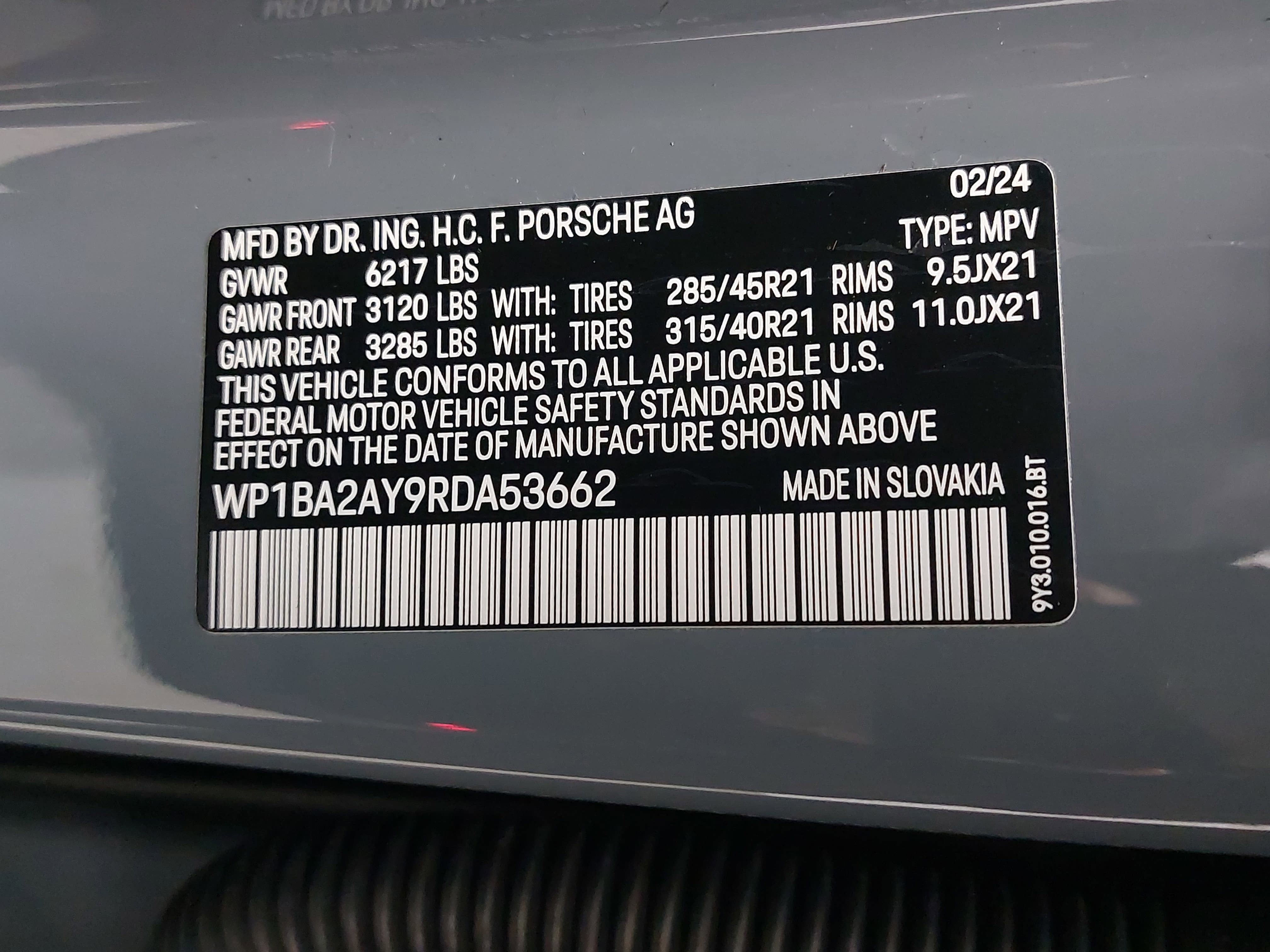 2024 Porsche Cayenne Coupe Coupe AWD