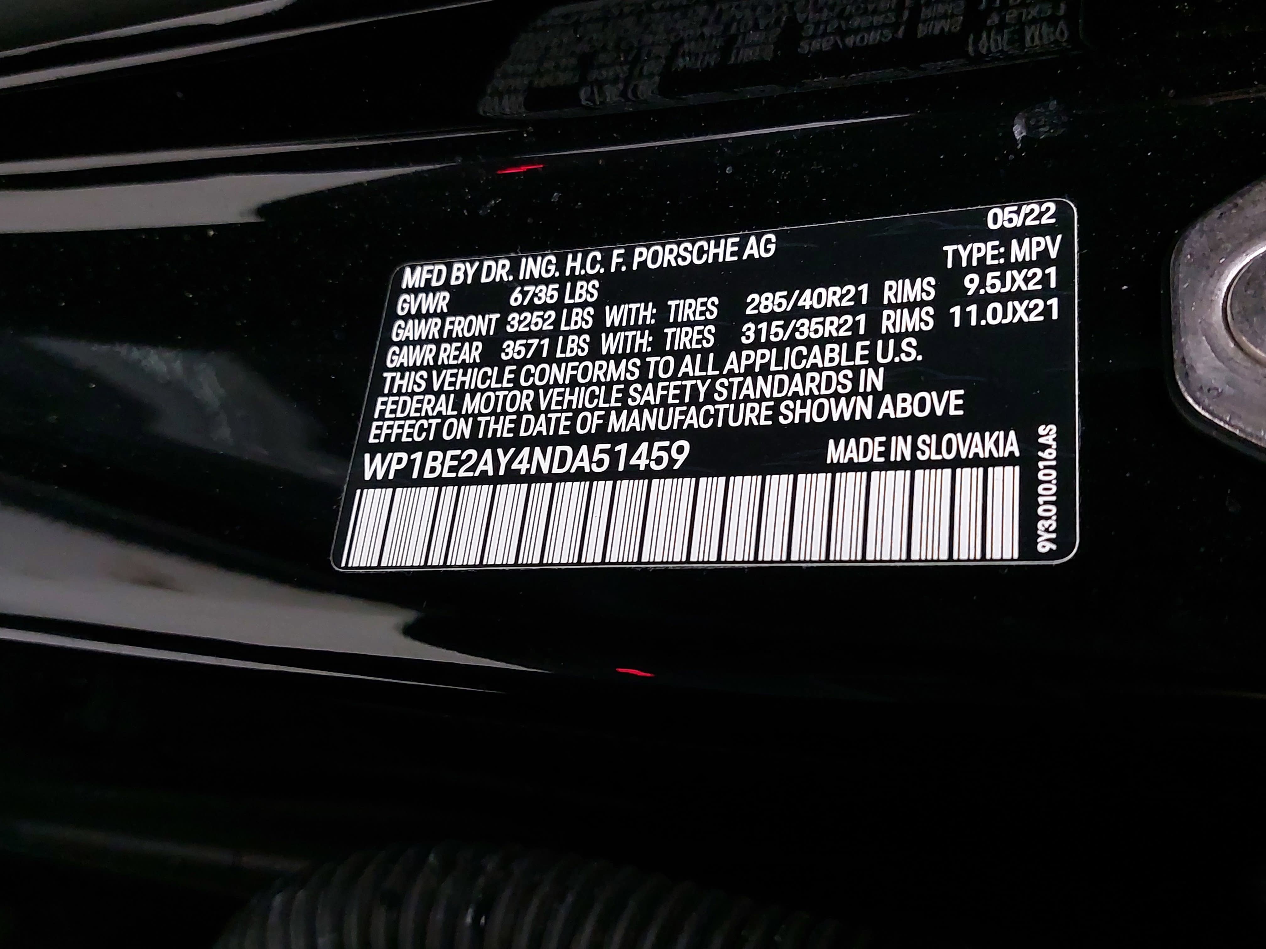 2022 Porsche Cayenne E-Hybrid Coupe Platinum Edition Hybrid