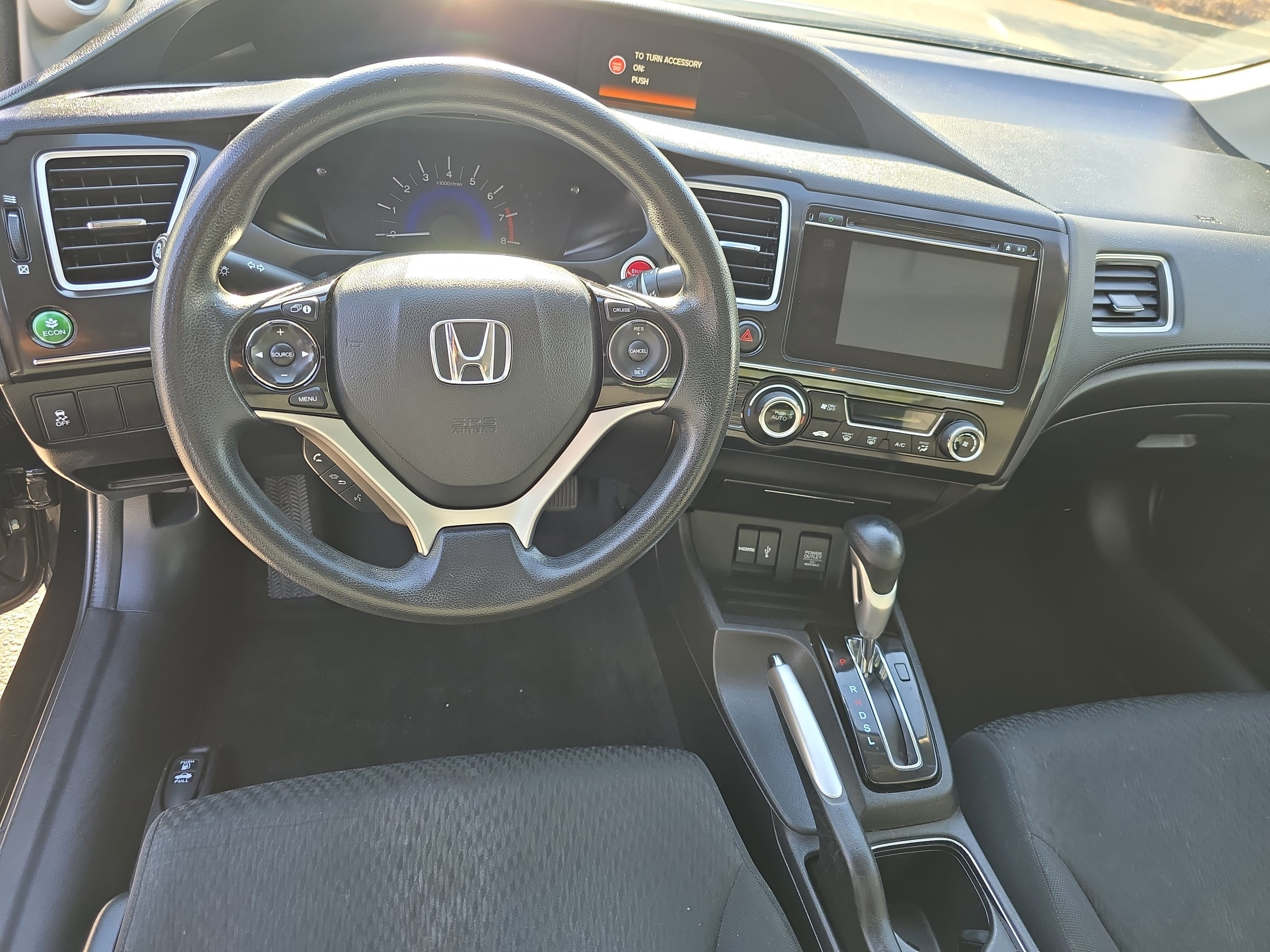 2015 Honda Civic 4dr CVT EX