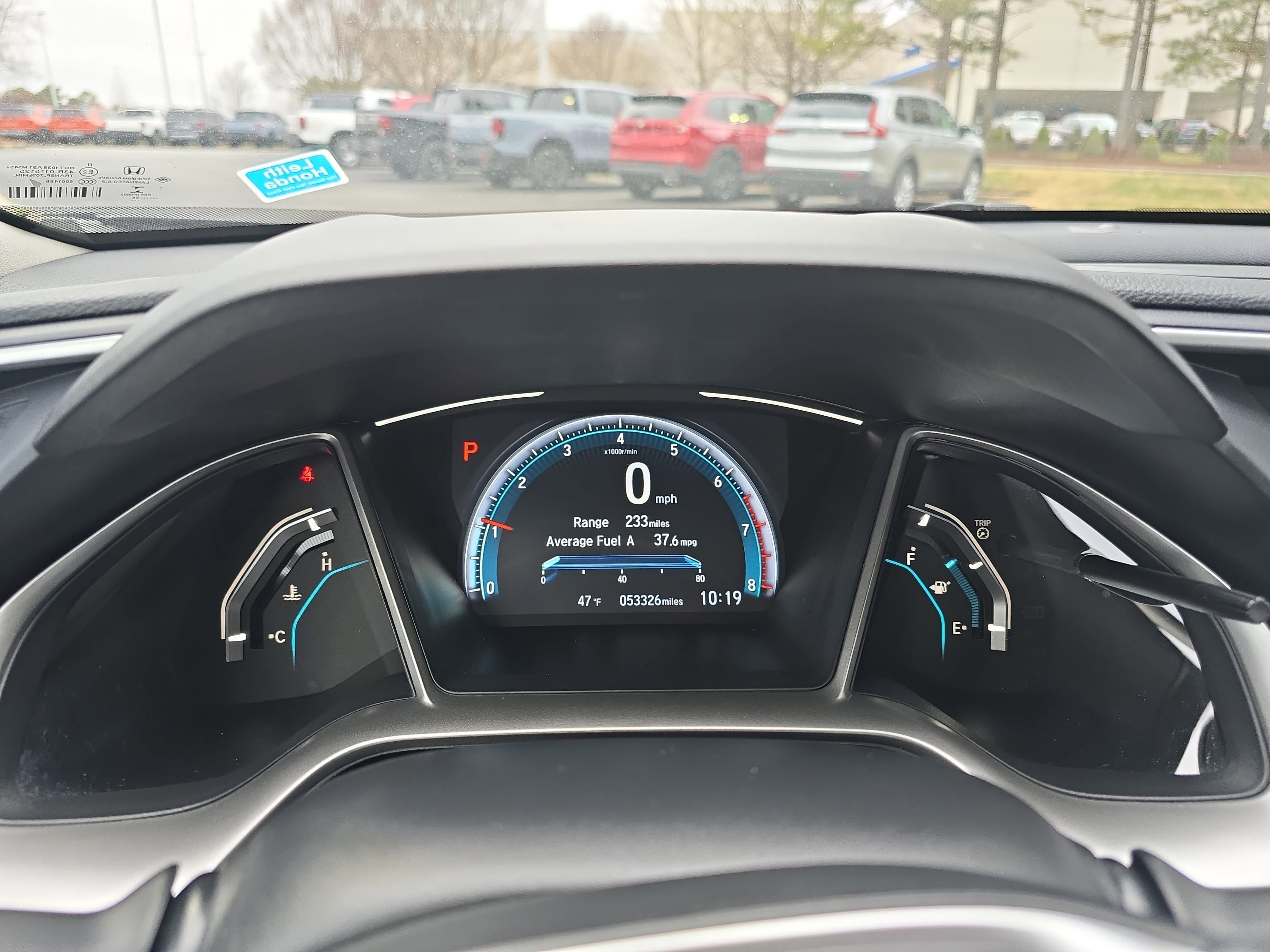 2020 Honda Civic Touring CVT