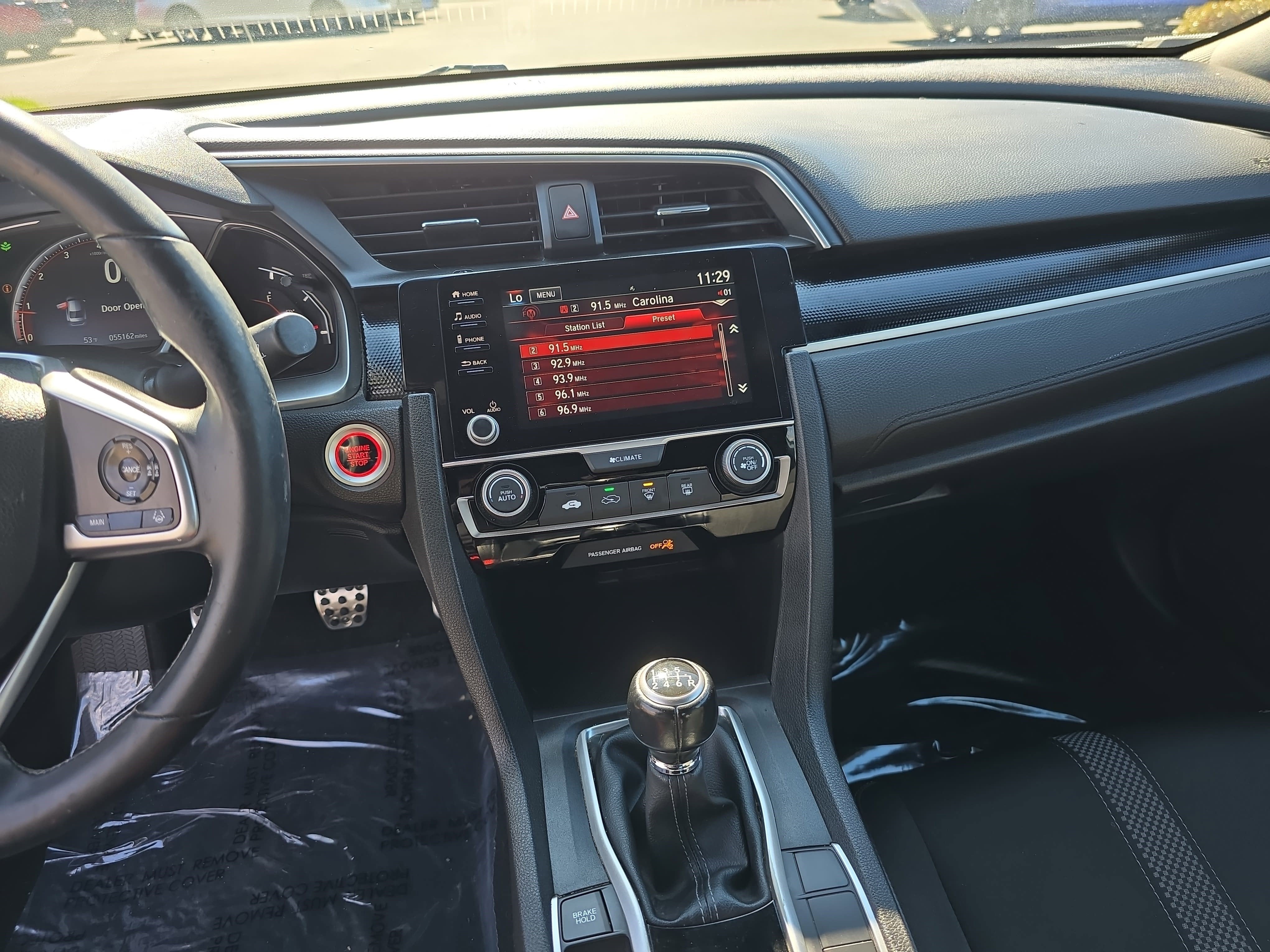 2019 Honda Civic Sport Manual