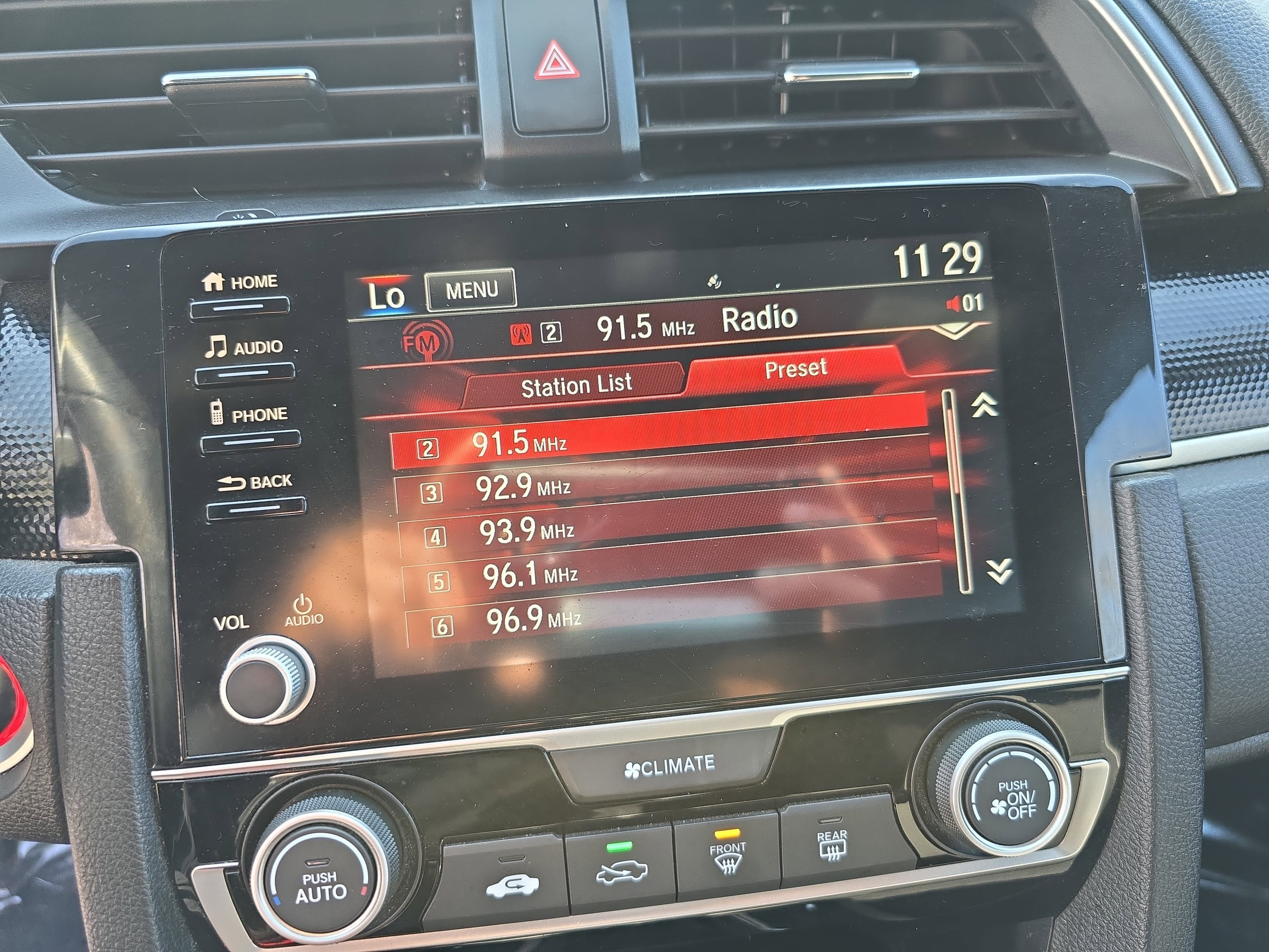 2019 Honda Civic Sport Manual