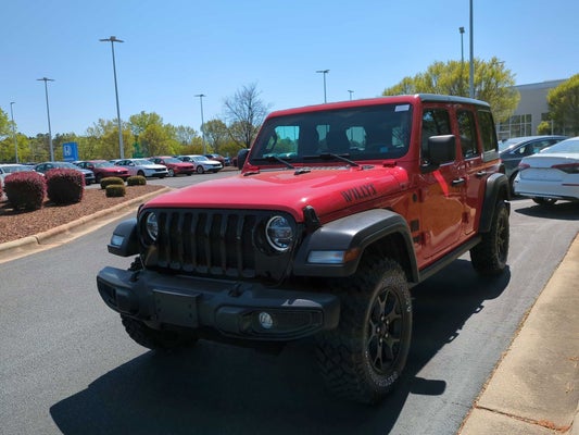 2021 Jeep Wrangler Unlimited Willys 4x4 in Raleigh, NC - Maserati of Raleigh