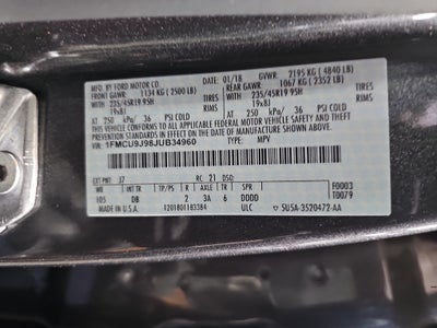 2018 Ford Escape Titanium 4WD