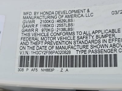 2023 Honda Accord Hybrid Base