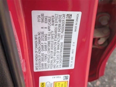 2024 Honda Civic Sport CVT