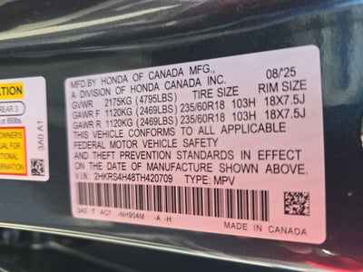 2026 Honda CR-V EX AWD