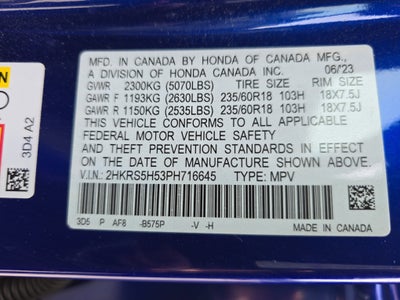 2023 Honda CR-V Hybrid Base