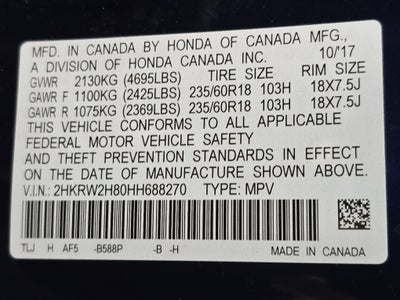 2017 Honda CR-V Base