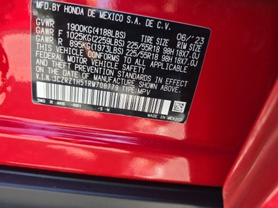 2024 Honda HR-V Sport 2WD CVT