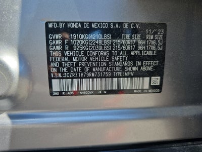 2024 Honda HR-V EX-L 2WD CVT