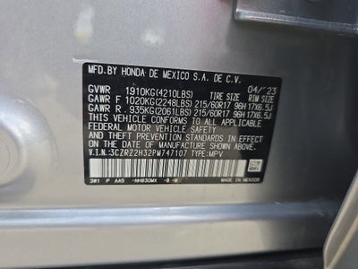 2023 Honda HR-V LX AWD CVT