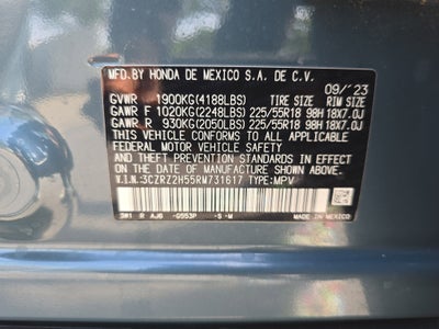 2024 Honda HR-V Sport AWD CVT