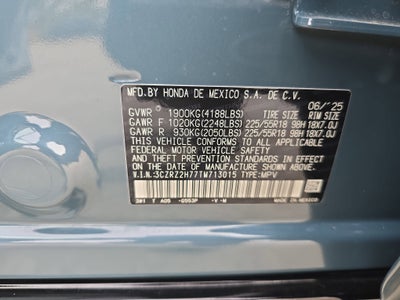 2026 Honda HR-V EX-L AWD CVT