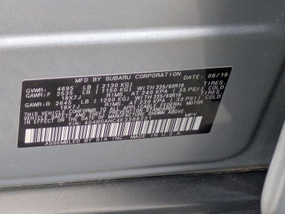 2019 Subaru Outback 2.5i Limited