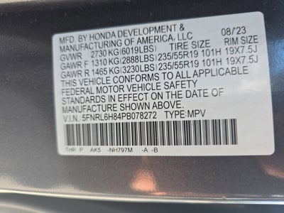 2023 Honda Odyssey Touring Auto