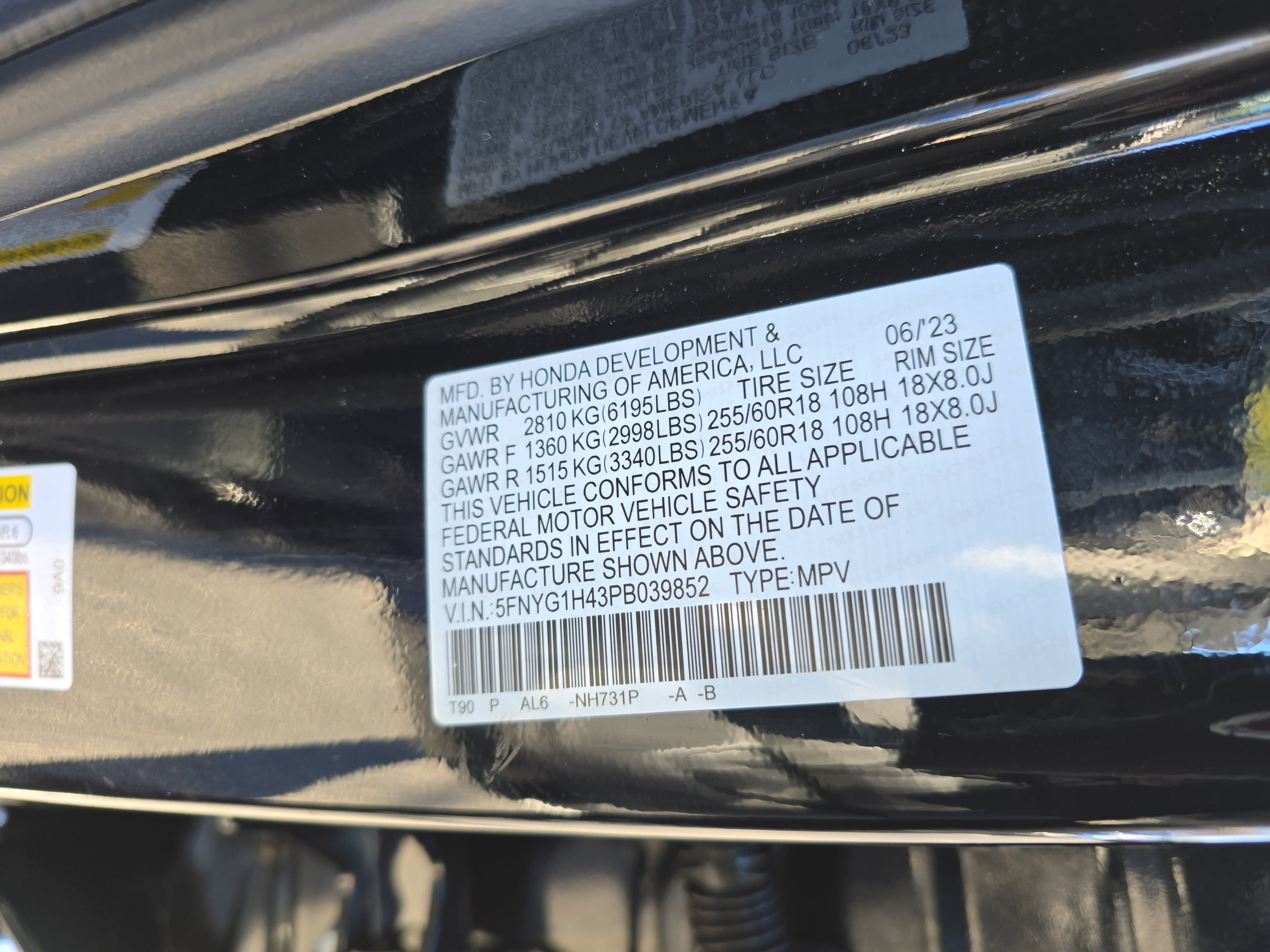 2023 Honda Pilot EX-L 8 Passenger AWD