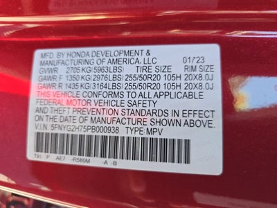 2023 Honda Pilot Touring 2WD