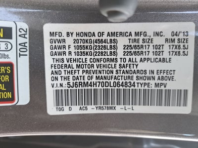 2013 Honda CR-V Base