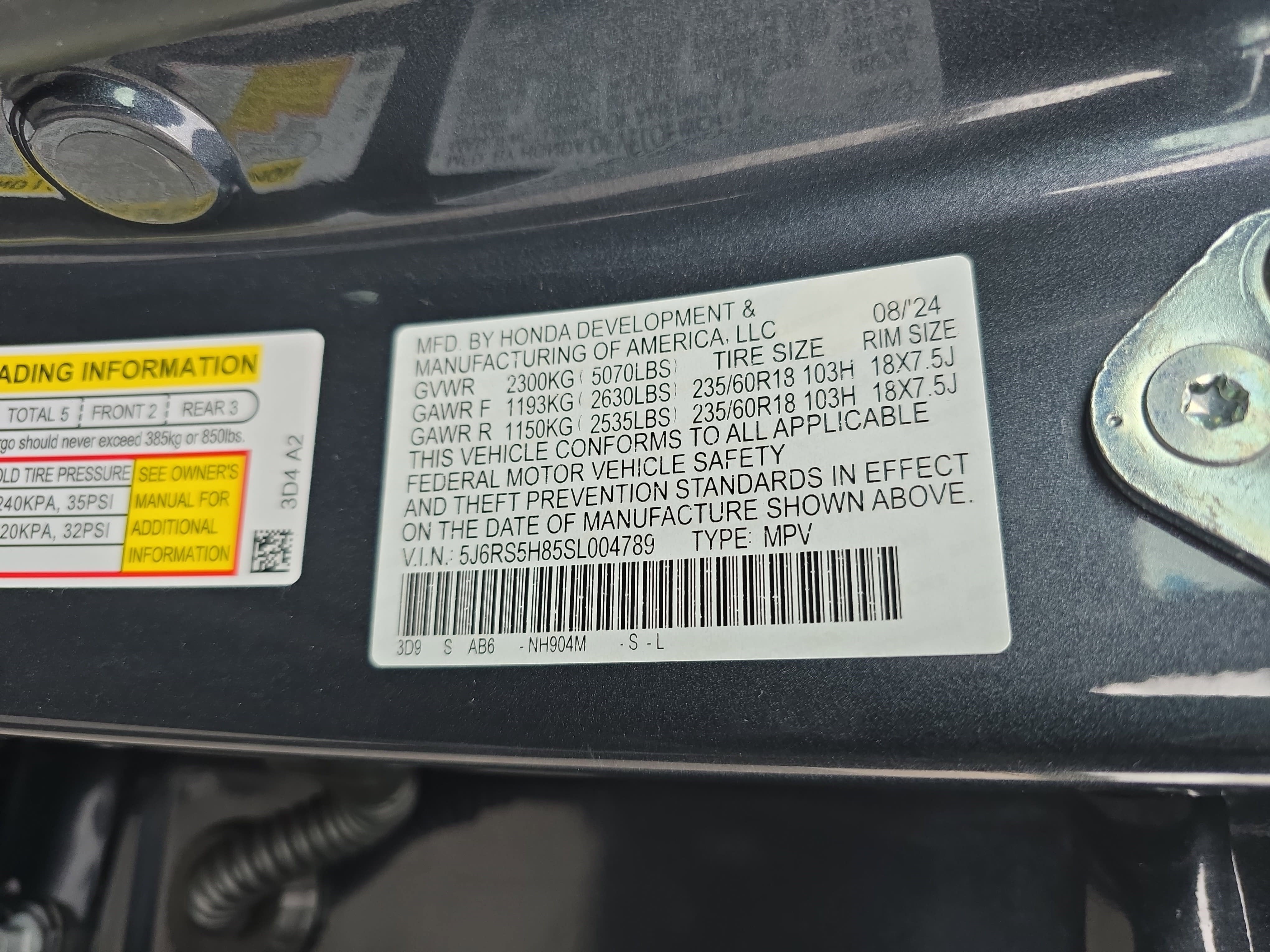 2025 Honda CR-V Hybrid Sport-L FWD