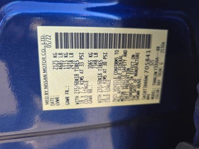 2022 Nissan Rogue AWD SV