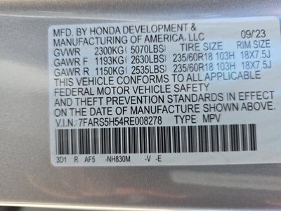 2024 Honda CR-V Hybrid Sport FWD
