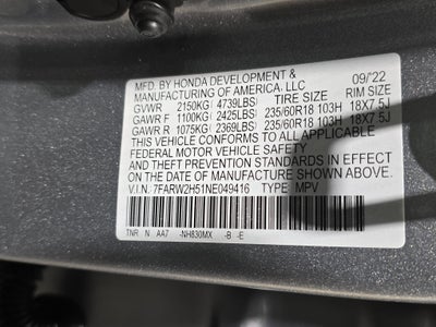 2022 Honda CR-V EX AWD