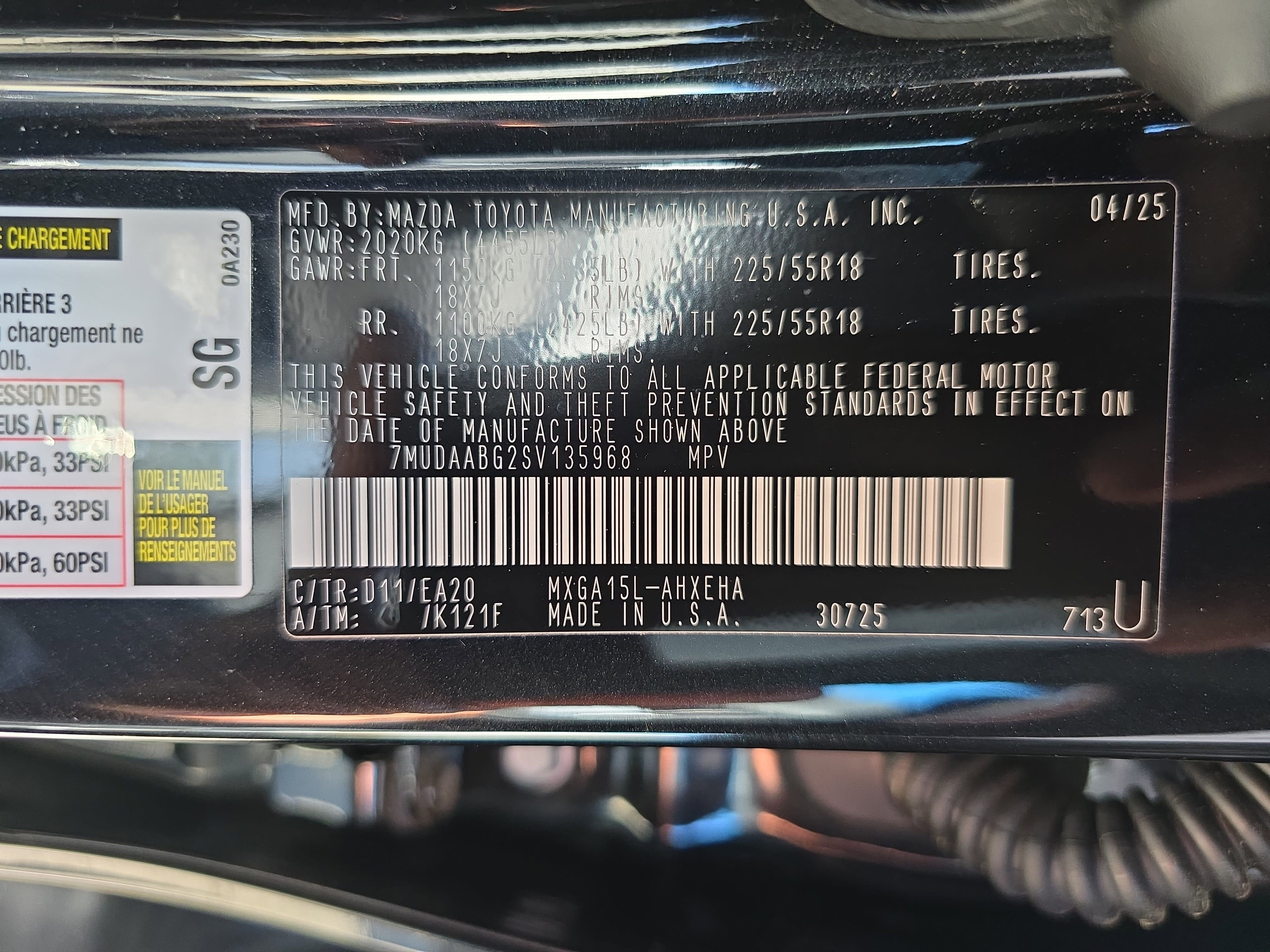 2025 Toyota Corolla Cross XLE 4WD
