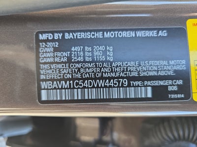 2013 BMW X1 RWD 4dr 28i