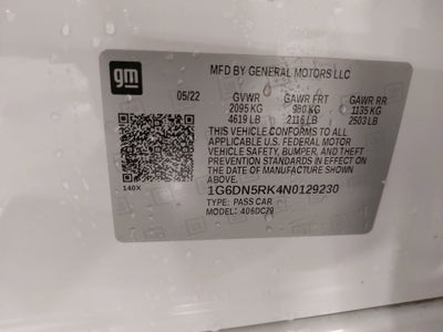 2022 Cadillac CT5 Premium Luxury