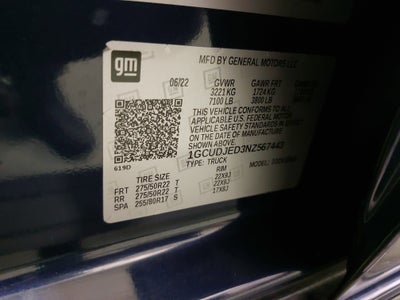 2022 Chevrolet Silverado 1500 High Country