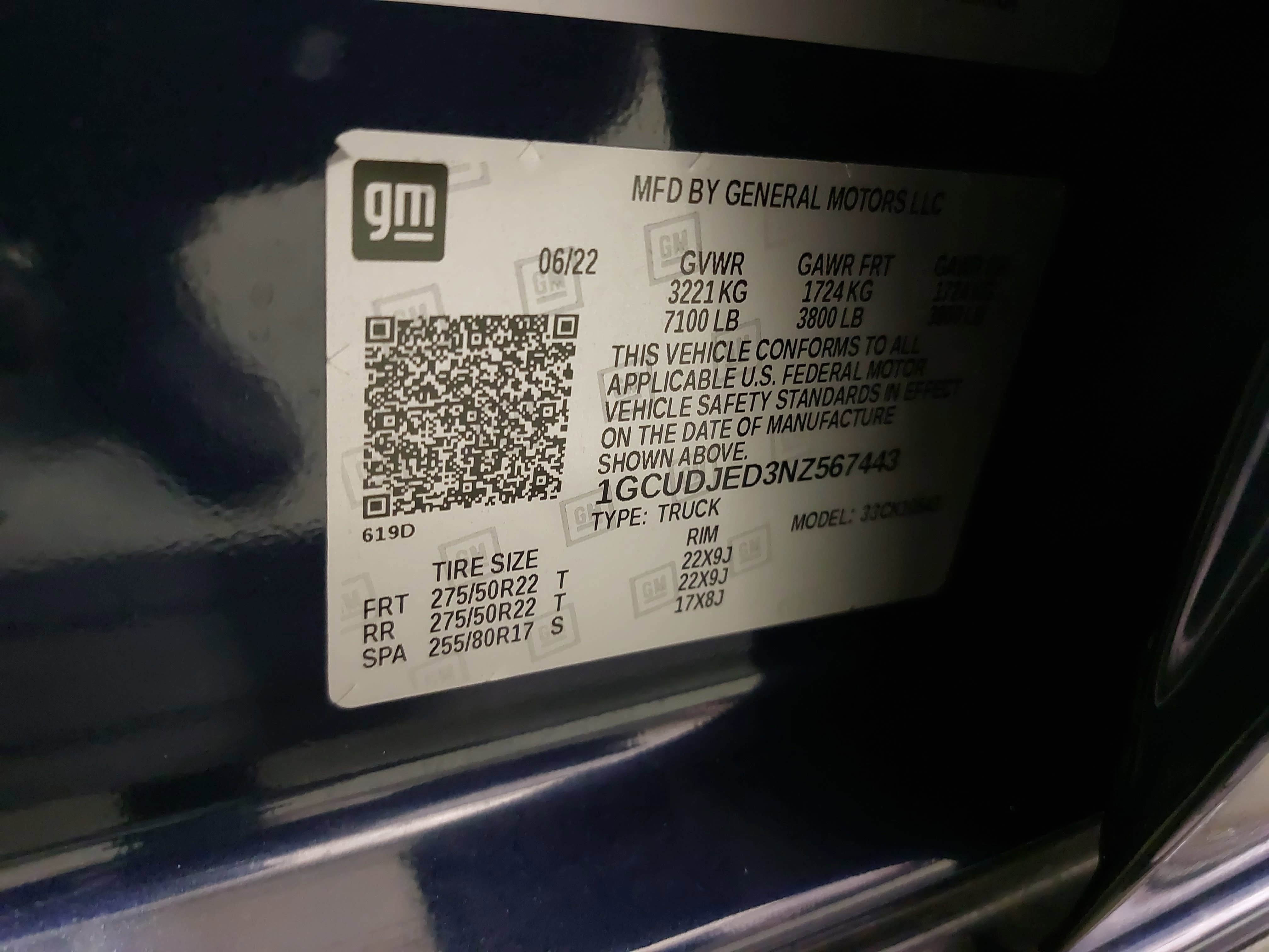 2022 Chevrolet Silverado 1500 High Country