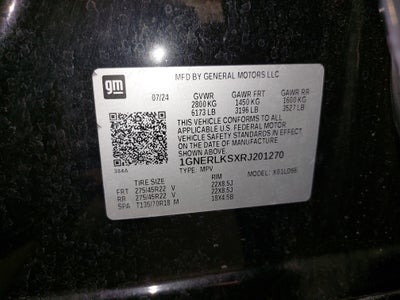 2024 Chevrolet Traverse FWD RS