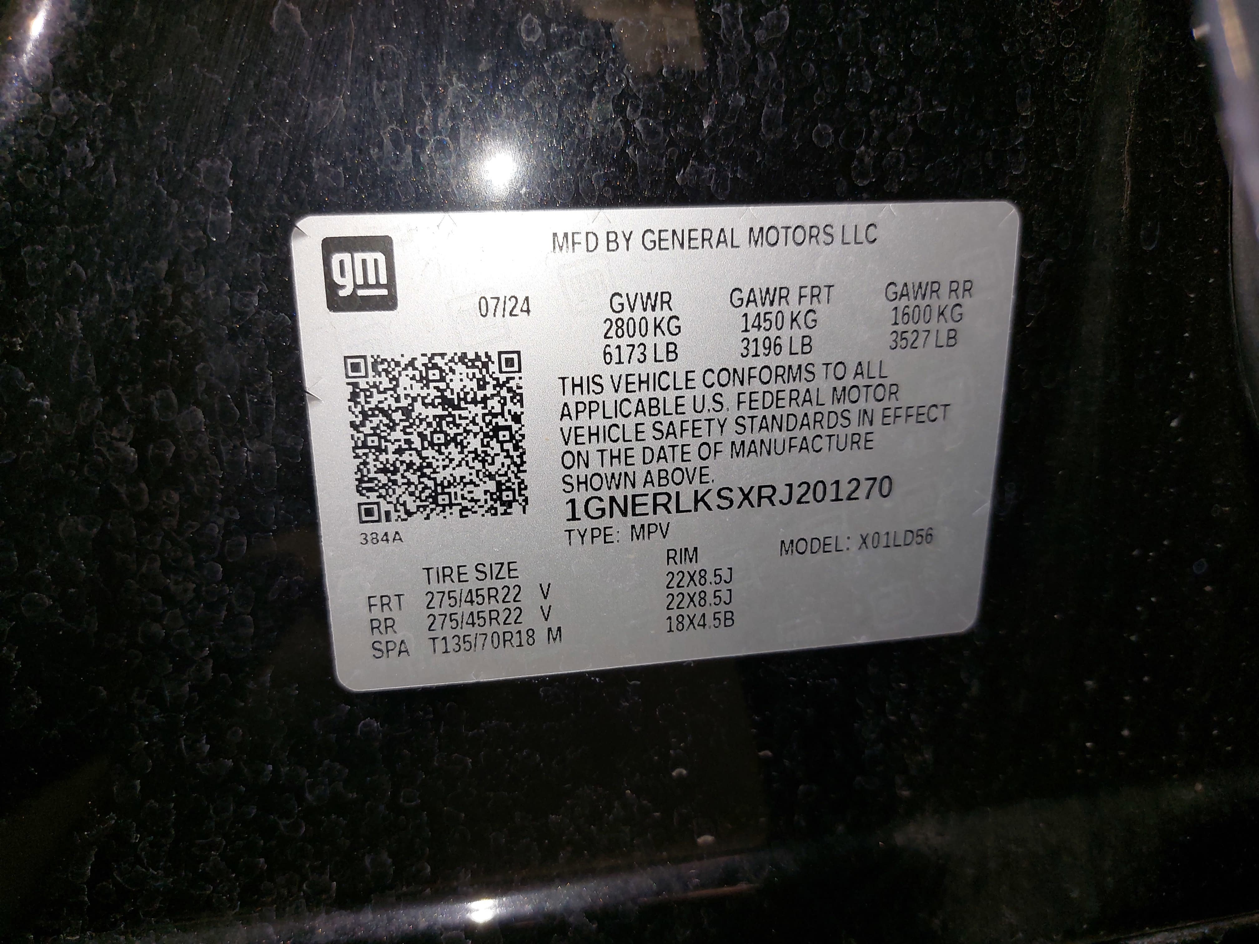 2024 Chevrolet Traverse FWD RS