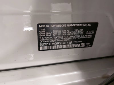 2023 BMW X7 xDrive40i