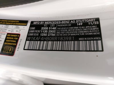 2024 Mercedes-Benz C-Class C 300