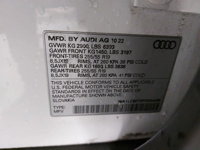 2023 Audi Q7 Premium Plus