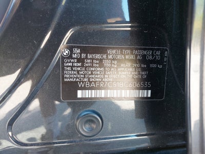 2011 BMW 5 Series 535i